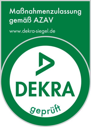 Maßnahmenzulassung gemäß AZAV - DEKRA geprüft