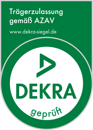 Trägerzulassung gemäß AZAV - DEKRA geprüft